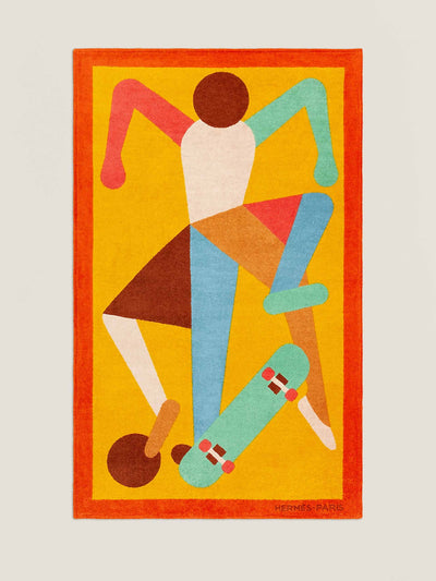 Hermès Summer Games beach towel at Collagerie