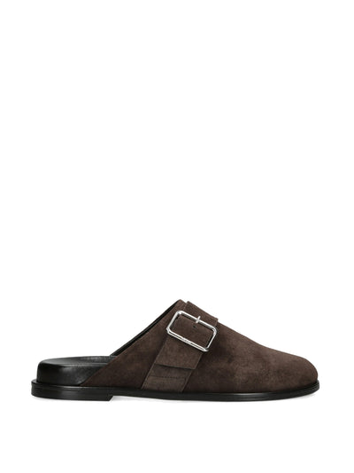 Aeyde Suede finja mules at Collagerie