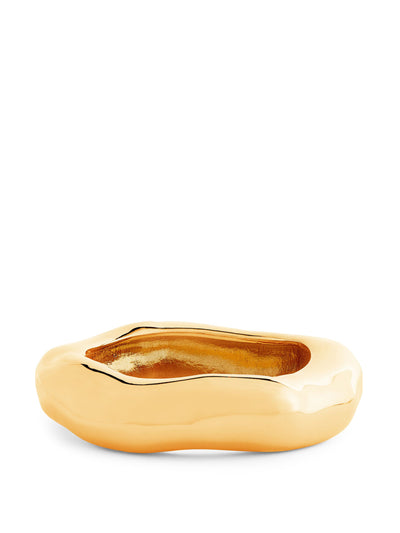 Alexis Bittar Wide large molten bangle at Collagerie