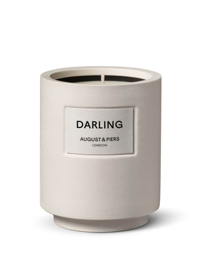 August & Piers Darling candle at Collagerie