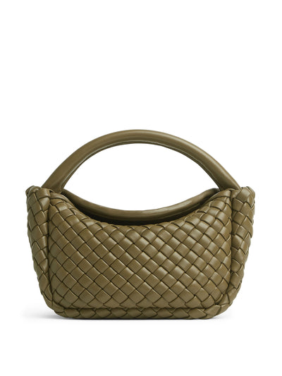 Bottega Veneta Small lambskin cobble top-handle bag at Collagerie