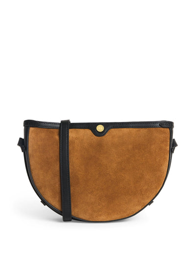 Harrods Suede crossbody bag at Collagerie
