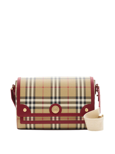 Burberry Check note cross-body bag at Collagerie