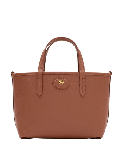 Burberry Mini leather reversible bloomsbury tote at Collagerie