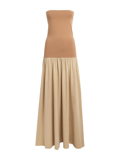 By Malene Birger Strapless Marciella maxi dress at Collagerie
