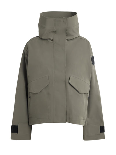 Canada Goose Green tofino rain jacket at Collagerie