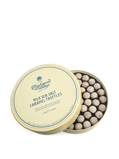 Charbonnel Et Walker Milk sea salt caramel truffles at Collagerie