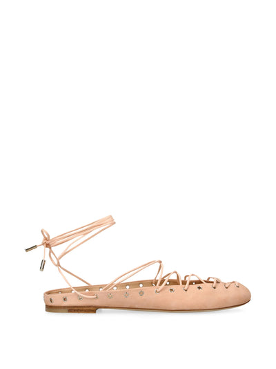 Chloé Leather ghilies ballet flats at Collagerie