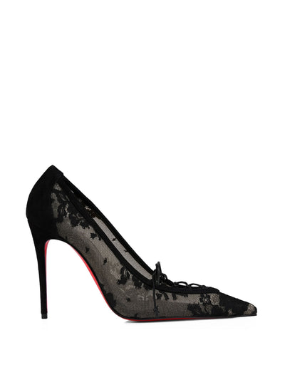 Christian Louboutin KM lace-up pumps 100 at Collagerie