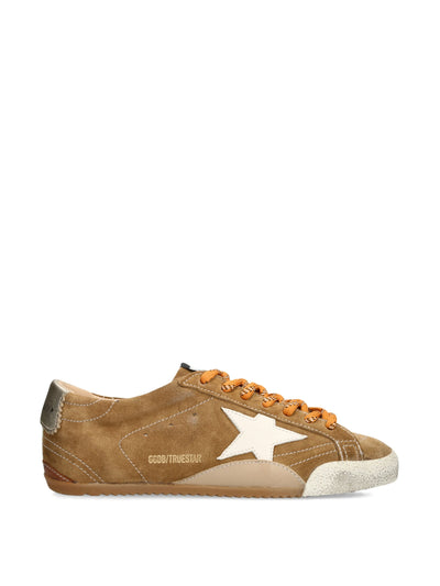 Golden Goose Suede-leather true star sneakers at Collagerie