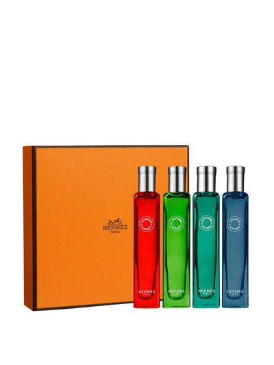 Hermès Colognes Collection travel set (box of 4) at Collagerie