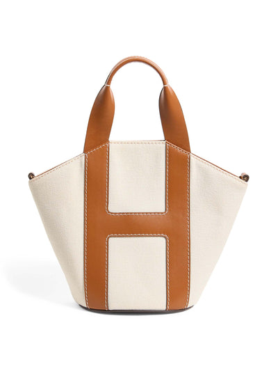 Harrods Ivory grab canvas tote bag at Collagerie