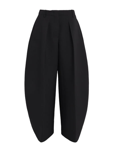 Jacquemus The ovalo high-rise oversized trousers at Collagerie