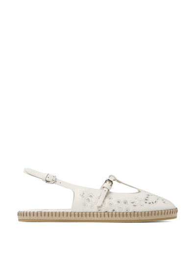 Jimmy Choo Aimee leather slingback sandals at Collagerie