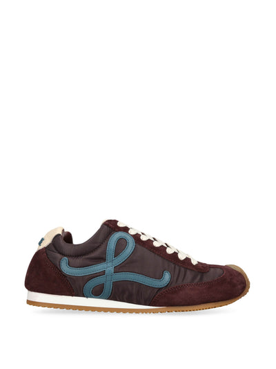 Loewe Burgundy ballet runner 2.0 sneakers at Collagerie