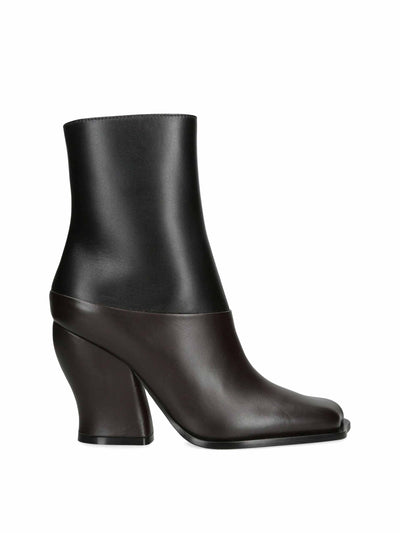 Loewe Leather Onda ankle boots 90 at Collagerie