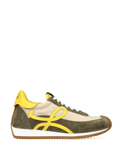 Loewe Suede Flow Runner sneakers at Collagerie