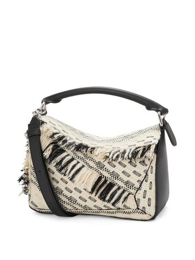 Loewe X Albers Puzzle top-handle bag at Collagerie