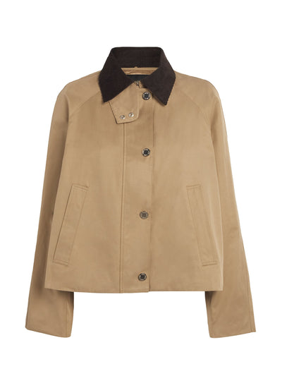 Maje Detachable-lining chore jacket at Collagerie