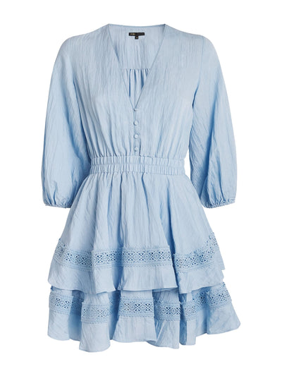 Maje Layered mini dress at Collagerie