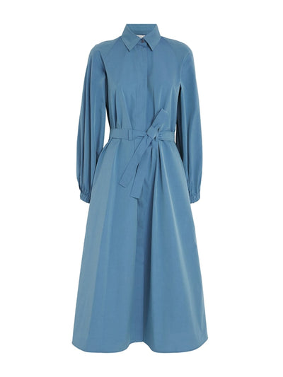Max Mara Cotton taffeta midi dress at Collagerie
