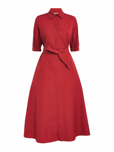 Max Mara Cotton poplin shirt dress at Collagerie