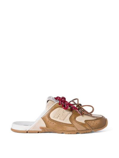 Miu Miu X New Balance Leather 530 SL mules at Collagerie