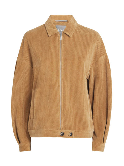 Max Mara Brown cotton-blend corduroy damara jacket at Collagerie
