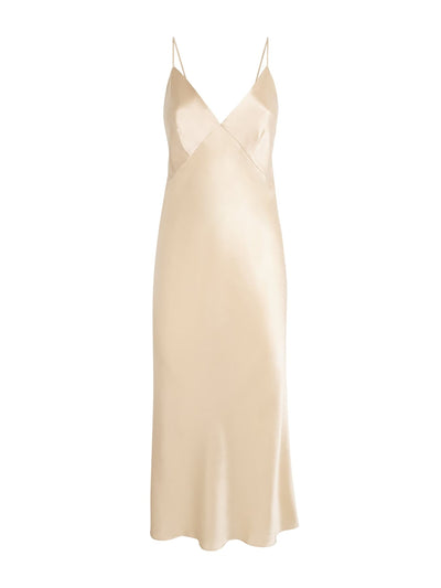 Olivia Von Halle Silk Issa slip dress at Collagerie