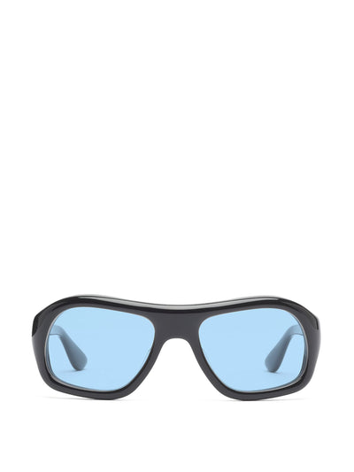 Port Tanger Acetate gray sunglasses at Collagerie
