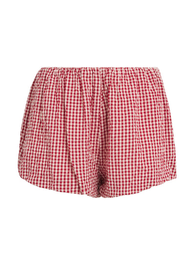 Posse Gingham aurelia shorts at Collagerie