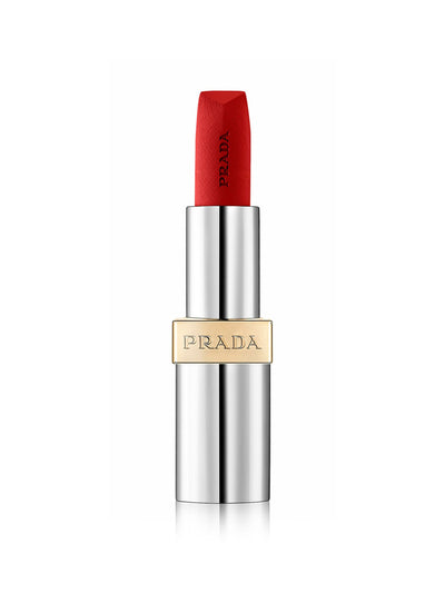Prada Beauty Monochrome Hyper Matte lipstick at Collagerie