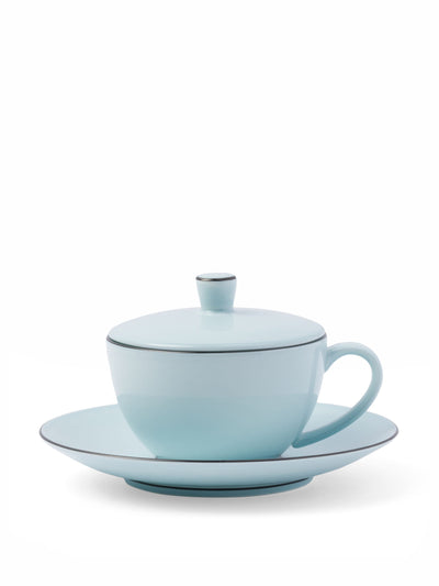 Prada Porcelain tea cup and saucer set at Collagerie