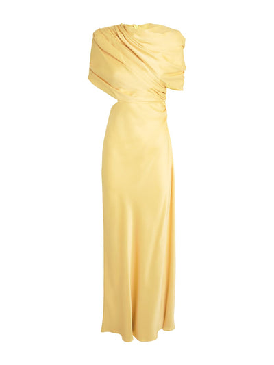 Stella McCartney Satin draped gown at Collagerie