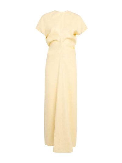 Totême Slouch-waist maxi dress at Collagerie