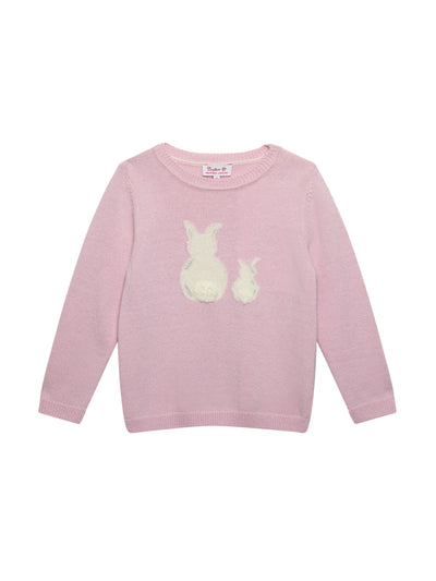 Trotters Wool-blend bella bunny sweater at Collagerie