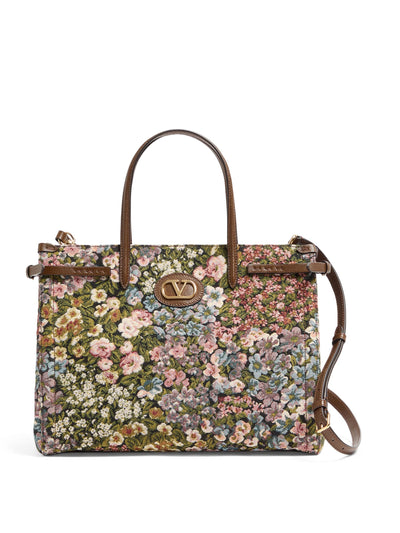 Valentino Garavani Medium floral antibes tote bag at Collagerie