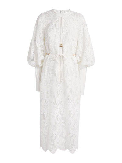 Zimmermann Lace coco midi dress at Collagerie