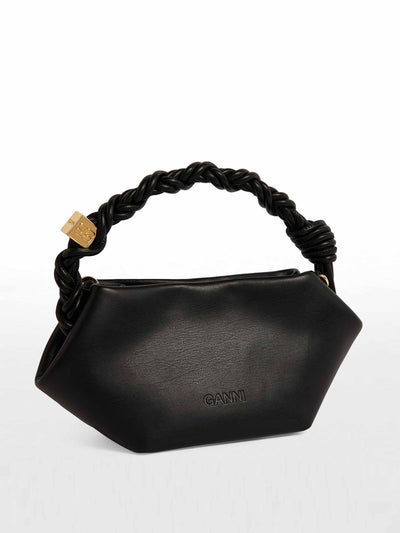 Ganni Mini Leather Bou top-handle bag at Collagerie