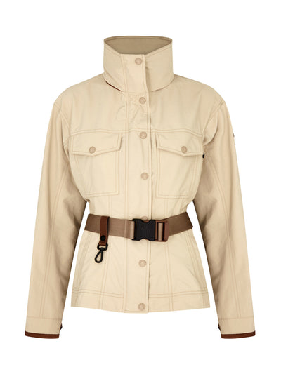 Moncler Meyen belted shell jacket at Collagerie