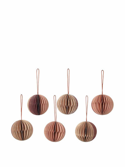 Broste Copenhagen Deko decorations (set of 6) at Collagerie