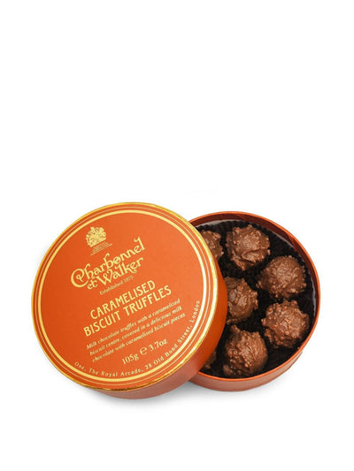 Charbonnel Et Walker Caramelised Biscuit Truffles Single Layer at Collagerie