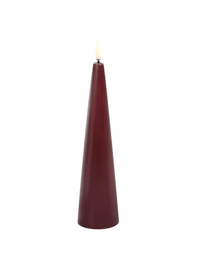 Uyuni LED cone candle small at Collagerie