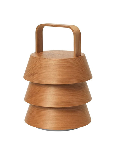 Ferm Living Luver LED portable table lamp at Collagerie
