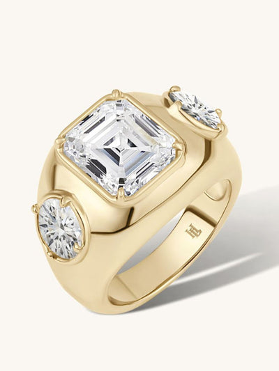 Heavenly London The Gold Wolf ring at Collagerie