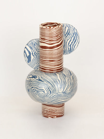 Henry Holland Studio Bi-colour Profumo vase at Collagerie