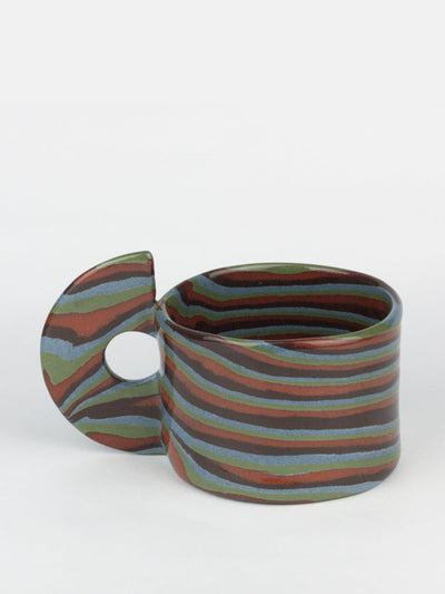 Henry Holland Studio Four multi-colour marble mug at Collagerie