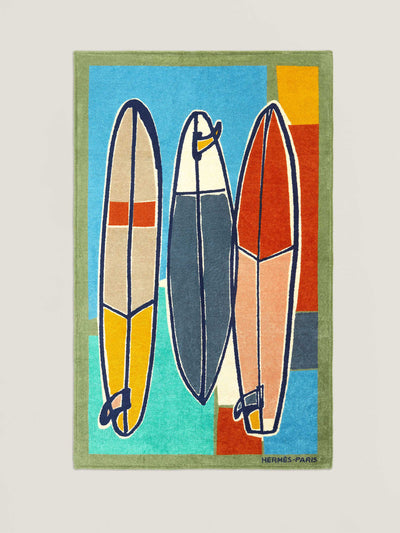 Hermès 3 surfs beach towel at Collagerie