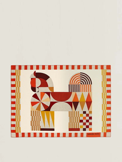 Hermès Cheval Natte blanket at Collagerie