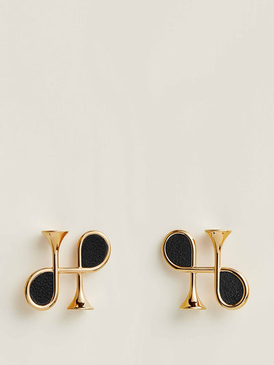 Hermès Cor h earrings at Collagerie